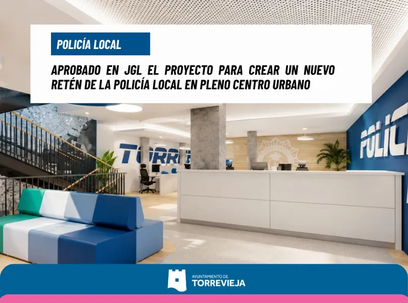 Torrevieja aprueba el proyecto para un nuevo retén de la Policía Local en el centro urbano