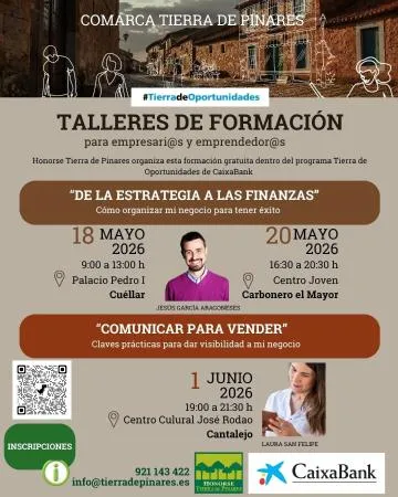 Cantalejo impulsa el emprendimiento con talleres gratuitos de formación