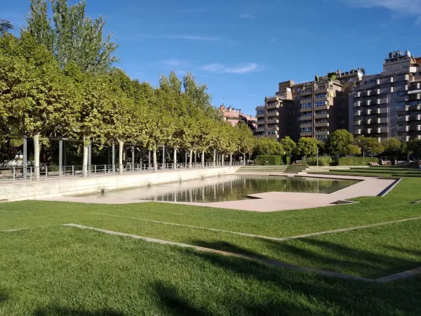 Huesca destaca por su extensa red de zonas verdes por habitante