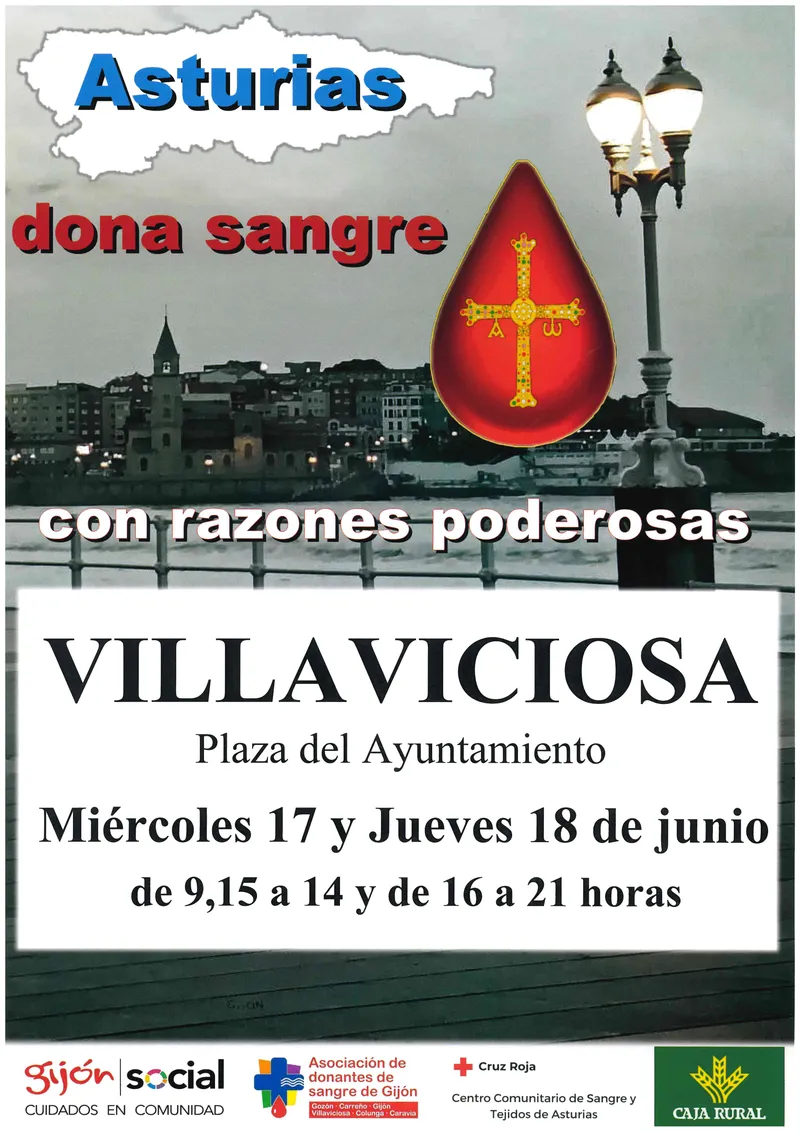Villaviciosa habilita la Plaza del Ayuntamiento para donación de sangre