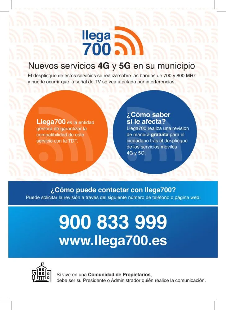 Incidencias en la TDT por el despliegue de redes 4G y 5G