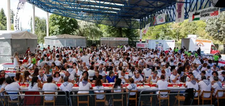 Berriozar celebra sus fiestas con una comida popular el 29 de agosto