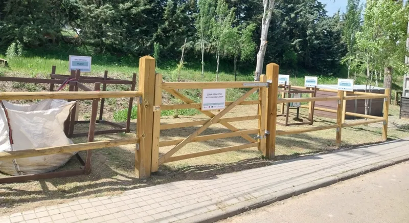 Valdepiélagos habilita zona de acopio para restos vegetales de compostaje