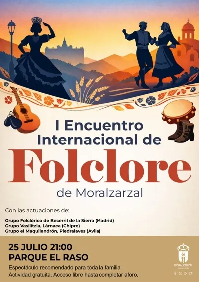 Moralzarzal celebra su I Encuentro Internacional de Folclore con entrada libre