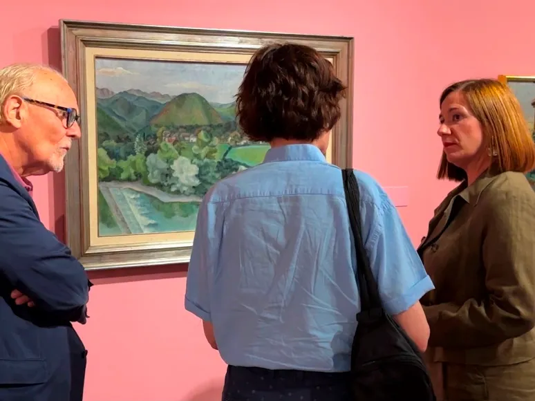 Irun rinde homenaje a Menchu Gal en Madrid con una retrospectiva de su obra