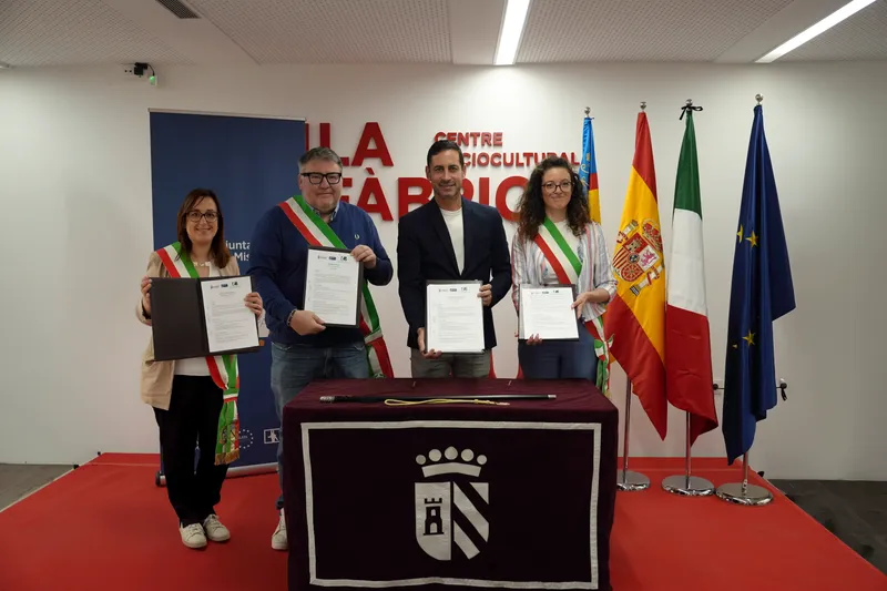 Mislata estrecha lazos con Italia para impulsar proyectos europeos y climáticos