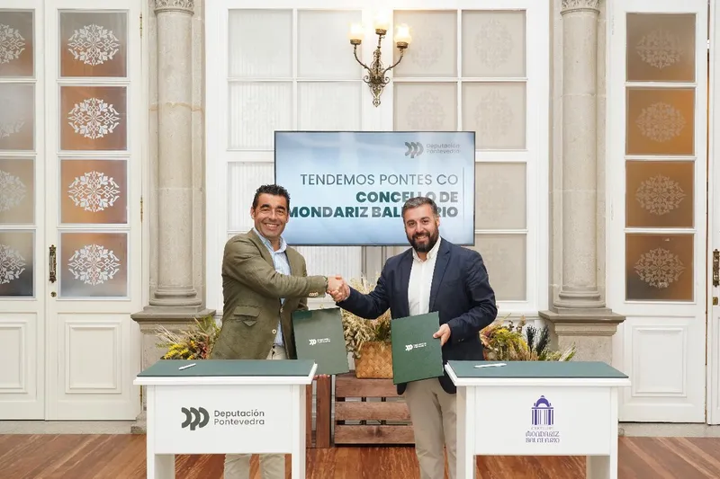 La Diputación de Pontevedra destina 579.000€ a la recuperación del espacio público en Mondariz Balneario