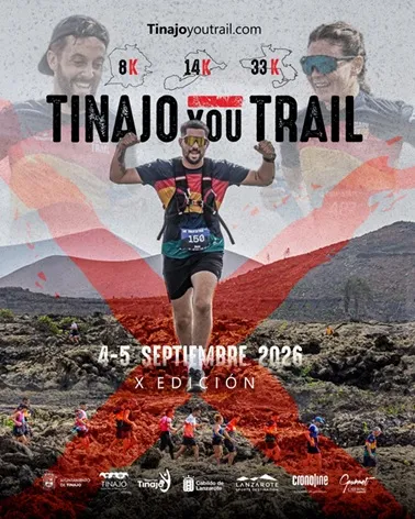 Tinajo acogerá la emblemática carrera de montaña Tinajo You Trail en 2026
