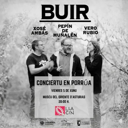 El Muséu del Oriente de Asturias acoge el concierto 'Buir' en Porrúa