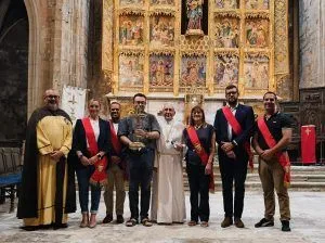 Caspe celebra la Fiesta en Honor de la Vera Cruz, reliquia con 630 años de historia