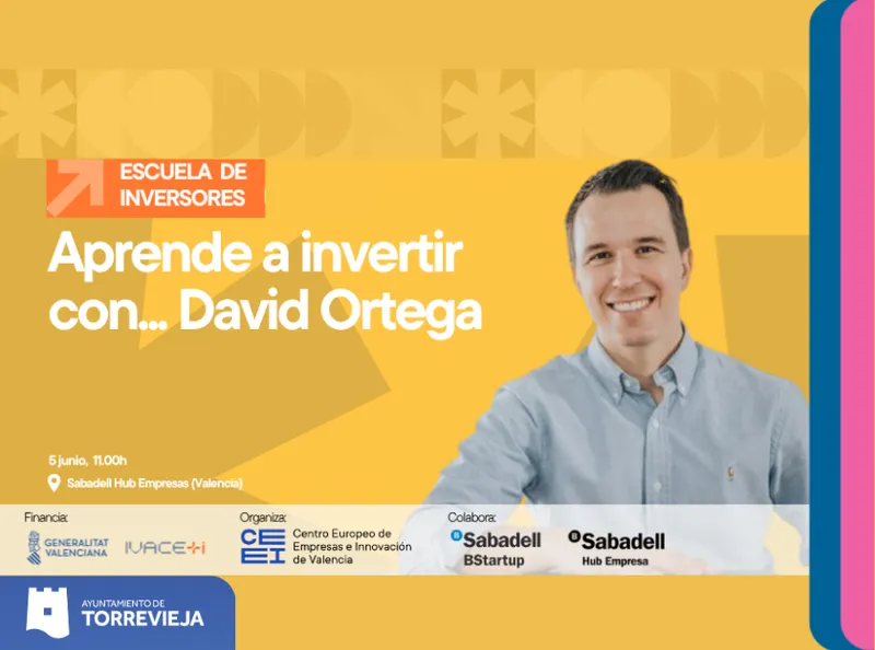 David Ortega imparte una clase magistral sobre inversión en startups