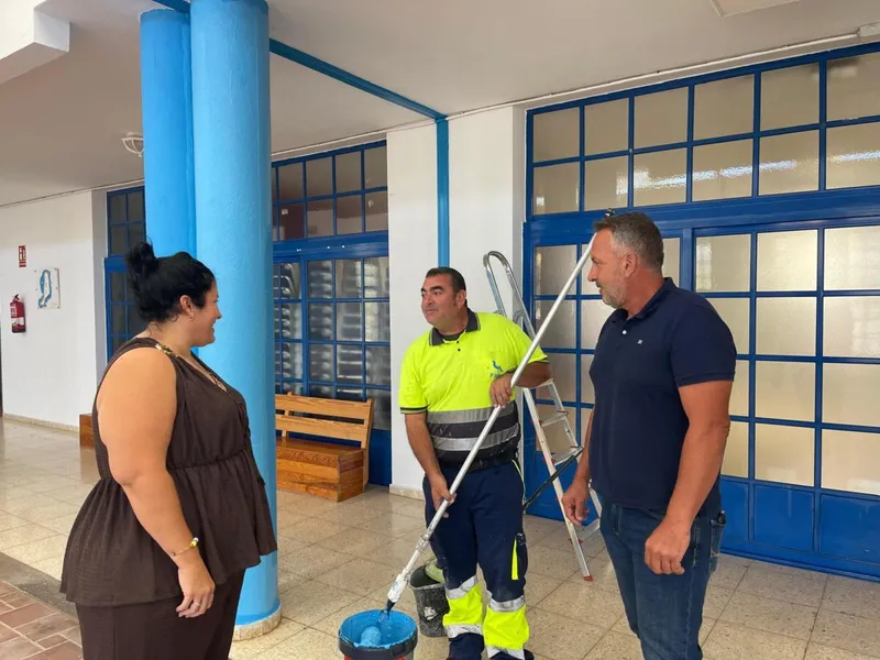 Pájara renueva el Centro de Mayores de Morro Jable con pintura y mejoras