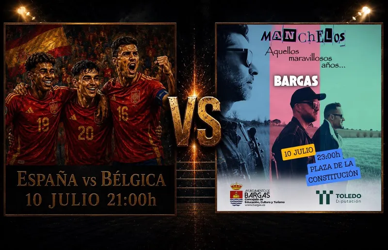 Concierto gratuito de Manchelos en Bargas este viernes a las 23:00
