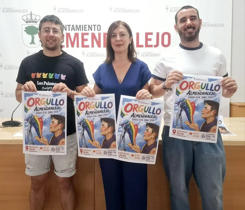 Almendralejo celebra el Día del Orgullo LGTBI+ con una semana de actividades y fiesta el 20 de junio