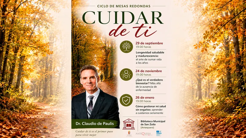 Antequera acoge un ciclo de charlas sobre longevidad saludable y pensamiento crítico