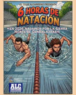 Guadalajara celebra 6 horas de natación solidaria por la Sierra Norte