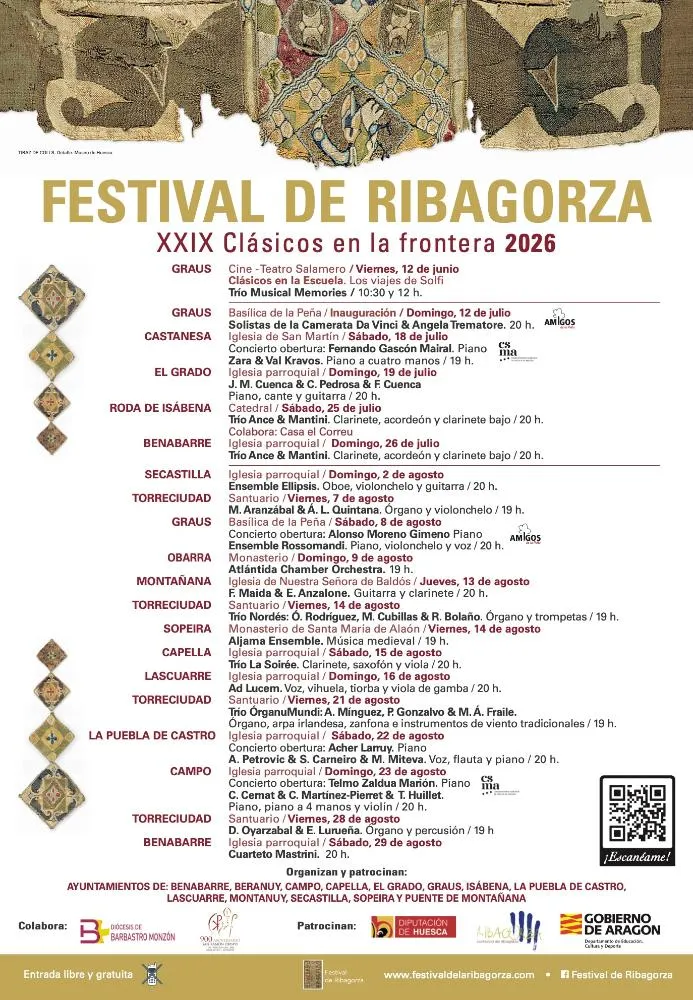 XXIX Clásicos en la Frontera llega al Monasterio de Obarra el 9 de agosto