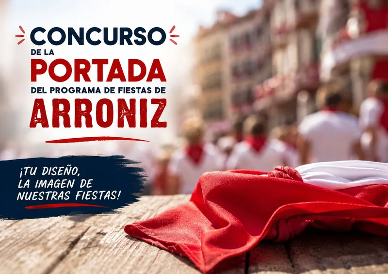 Arróniz lanza el concurso de portadas para las fiestas patronales de 2026