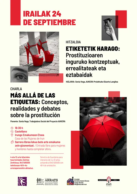 Irun acoge una charla sobre prostitución en el Día Internacional contra la Explotación Sexual