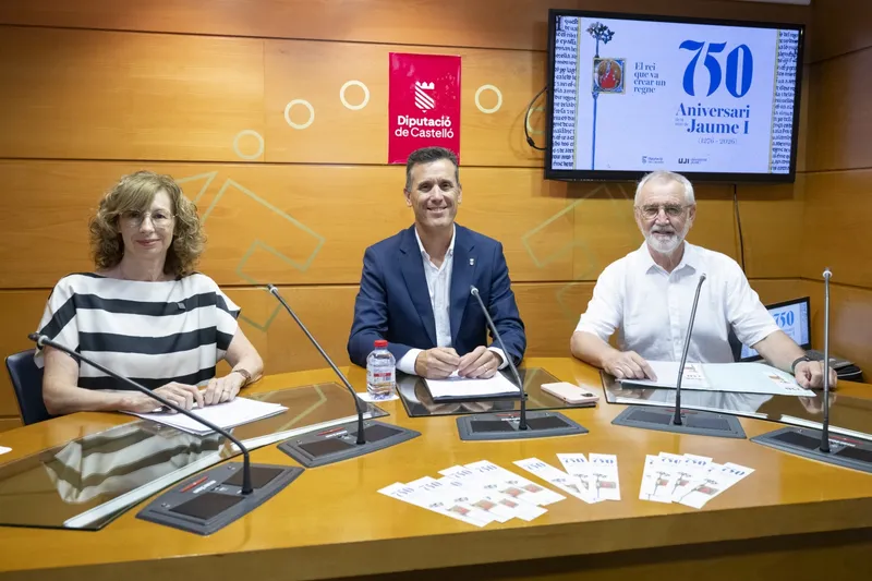 Diputación de Castellón y UJI conmemoran el 750 aniversario de la muerte de Jaime I