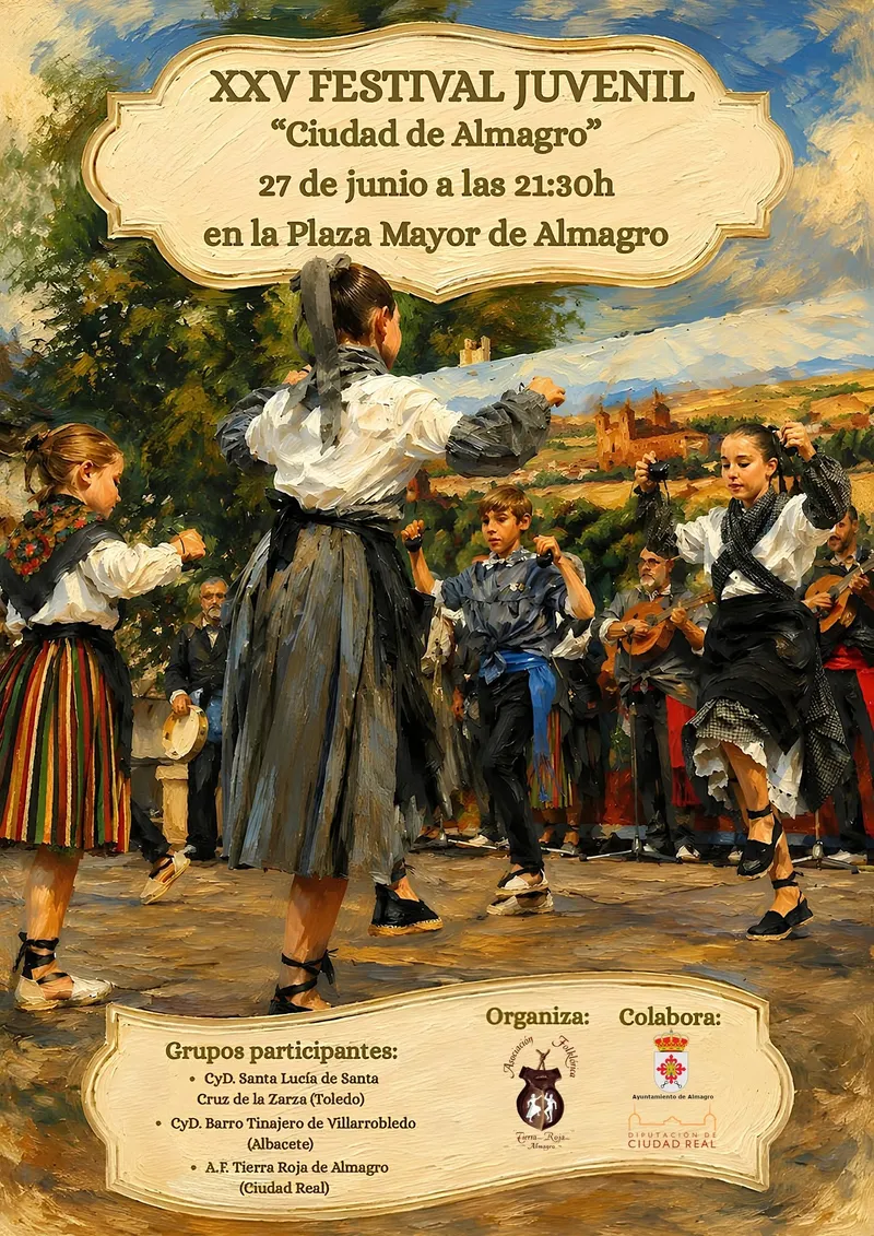 Almagro celebra el XXV Festival Juvenil Ciudad de Almagro con AF Tierra Roja