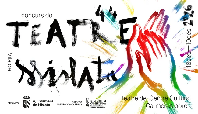 Mislata celebra la XLIV edición del Concurs de Teatre Vila de Mislata