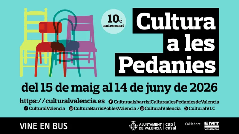 València lleva la cultura a sus pedanías con un programa gratuito al aire libre