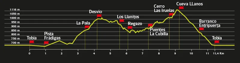 La 4ª Marcha de Otoño de Tobía supera el mal tiempo con migas y paisajes