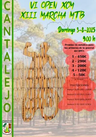 Cantalejo se prepara para el VI Open y XIII Marcha MTB el 3 de agosto