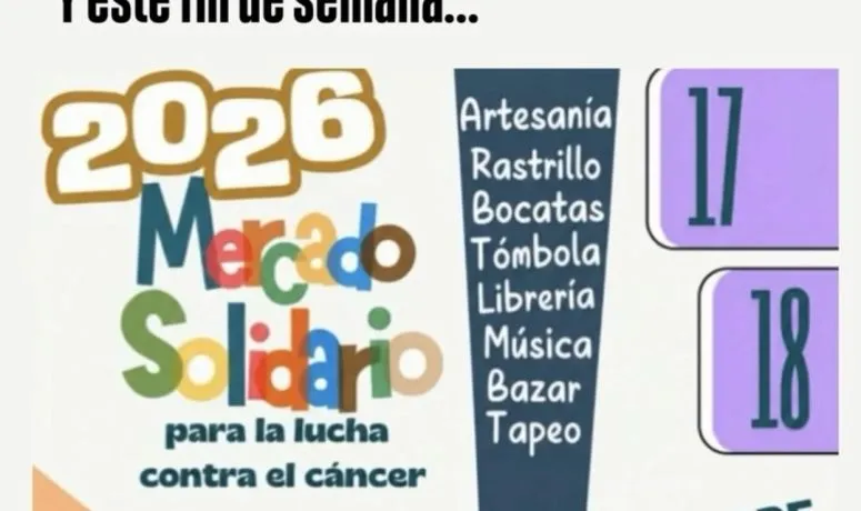 Burjassot celebra un mercado solidario para recaudar fondos contra el cáncer
