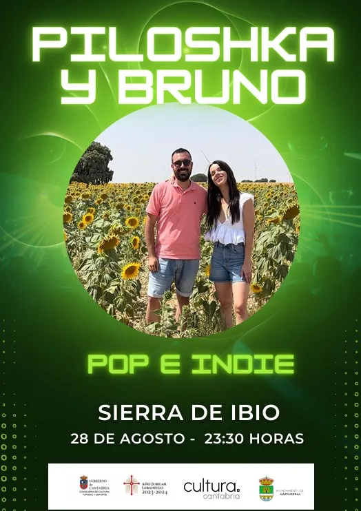 Concierto de Piloshka y Bruno en Sierra de Ibio dentro del programa Cultura y Territorio