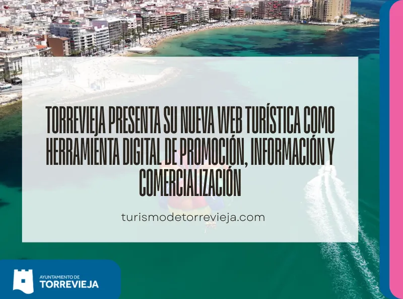 Torrevieja lanza su nueva web turística para potenciar la promoción digital