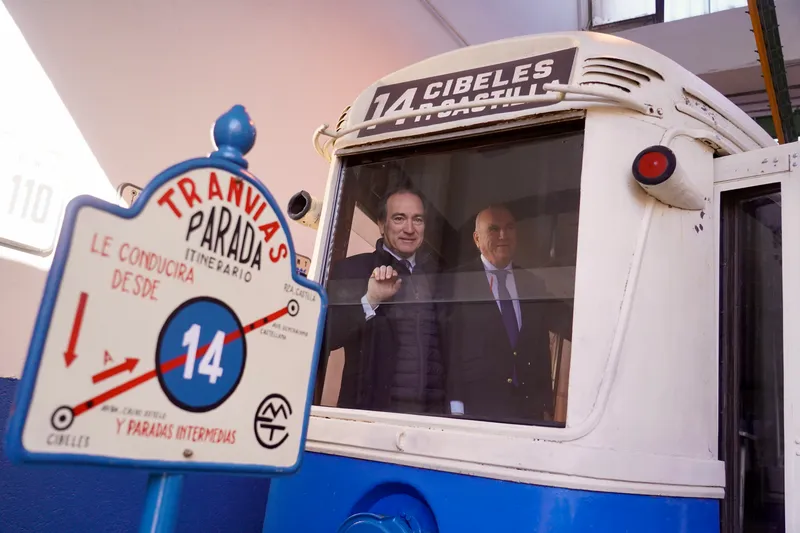 El primer tranvía de Madrid, un FIAT PCC, se suma a la colección histórica de la EMT
