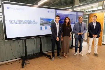 Galicia renueva las webs de sus centros educativos públicos para mejorar la comunicación