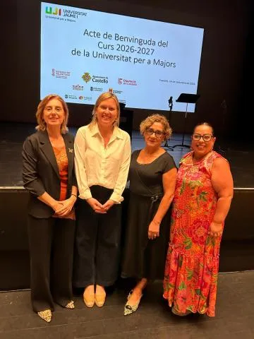 La Universidad para Mayores de la UJI arranca el curso con récord de 1.538 alumnos