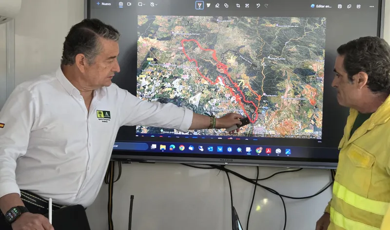 234 personas regresan a sus hogares tras el incendio de Villanueva de los Castillejos