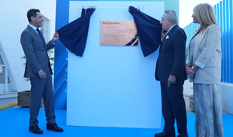 Junta de Andalucía impulsa la economía circular con 7,6 millones para Atlantic Copper en Huelva