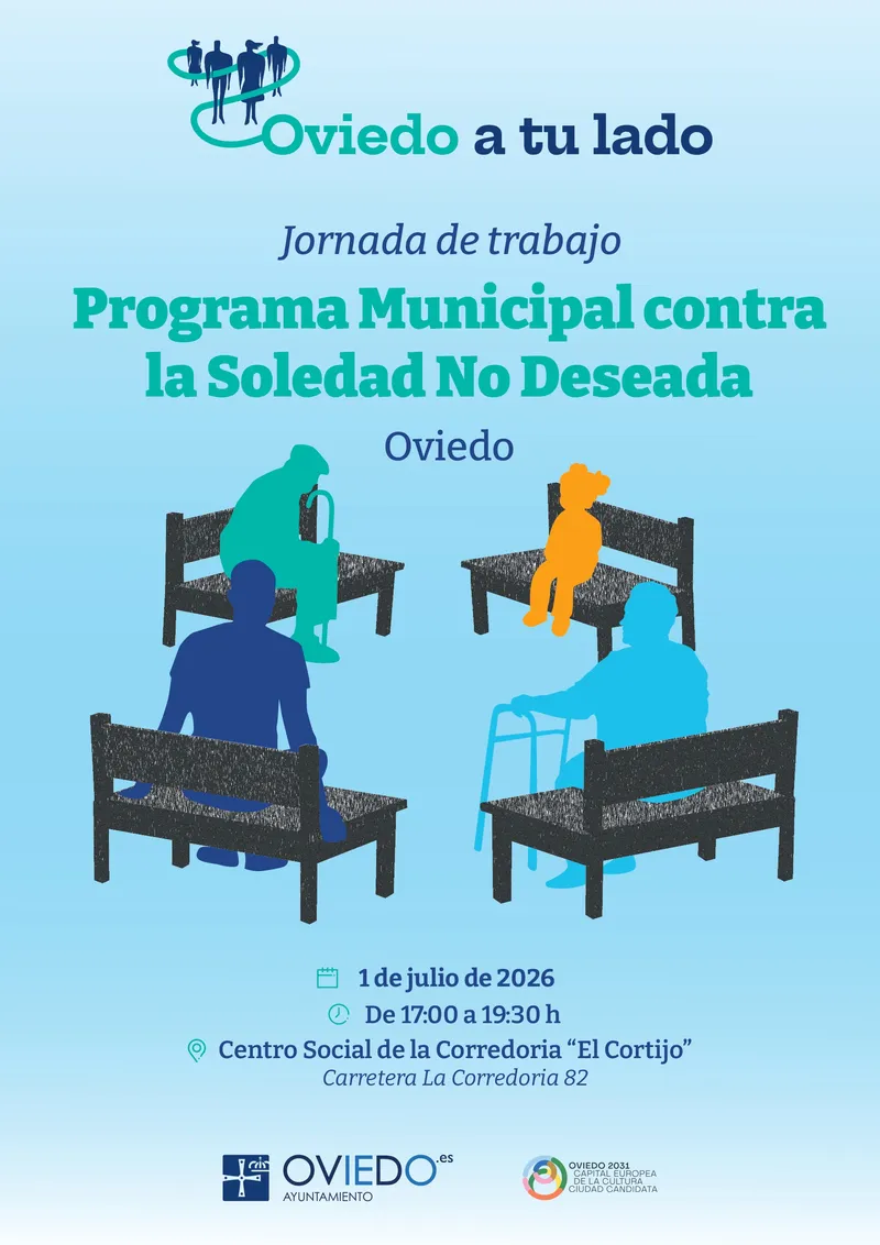 Oviedo lanza 'Oviedo a tu lado' para combatir la soledad no deseada en mayores