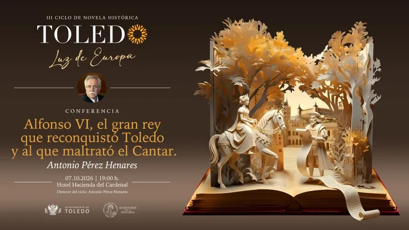 Antonio Pérez Henares analiza la figura de Alfonso VI en Toledo