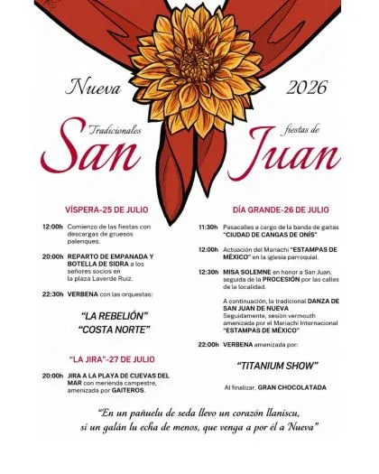 Nueva de Llanes celebra las fiestas de San Juan con un variado programa de actividades