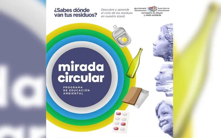 Benidorm acerca el reciclaje a los bañistas con la iniciativa 'Mirada circular'