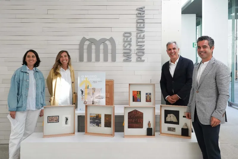 La Diputación de Pontevedra acerca el Museo a escolares y familias a través del Camino de Santiago