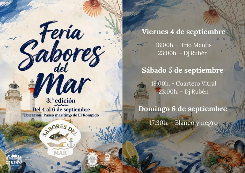 El Rompido acoge la III Feria Gastronómica 'Sabores del Mar' del 4 al 6 de septiembre