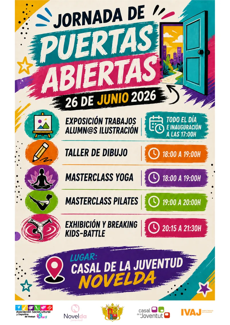 Novelda celebra las Jornadas de Puertas Abiertas del Casal de Juventud