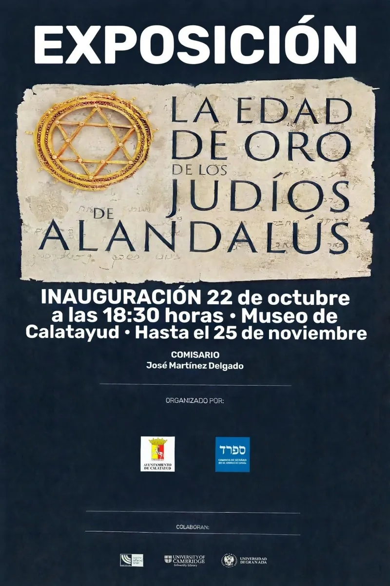 Calatayud acoge la exposición "La Edad de Oro de los Judíos de Al-Ándalus"