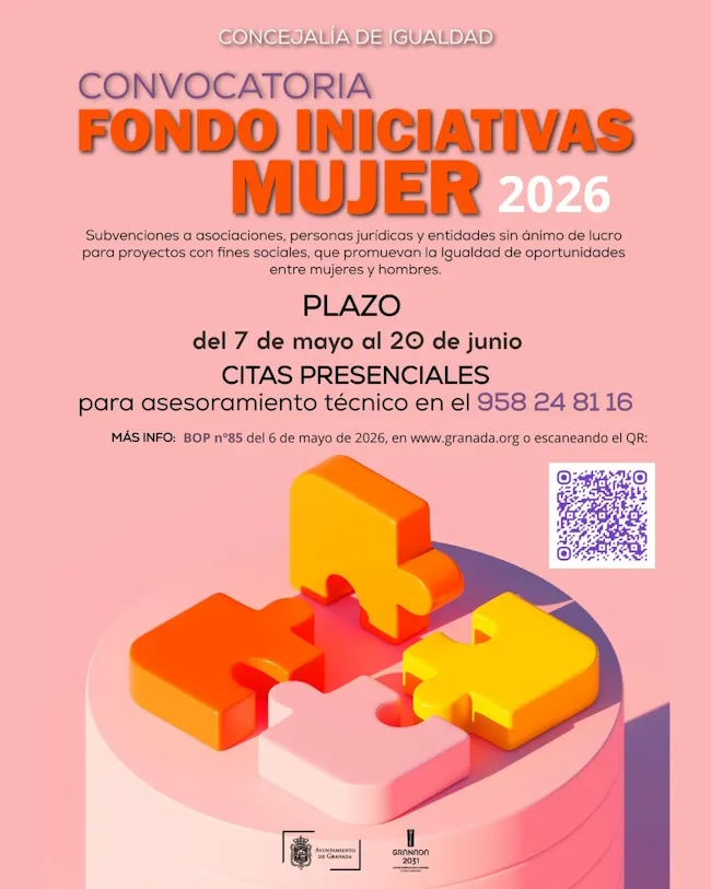 Granada abre la convocatoria de subvenciones para iniciativas de mujer 2026