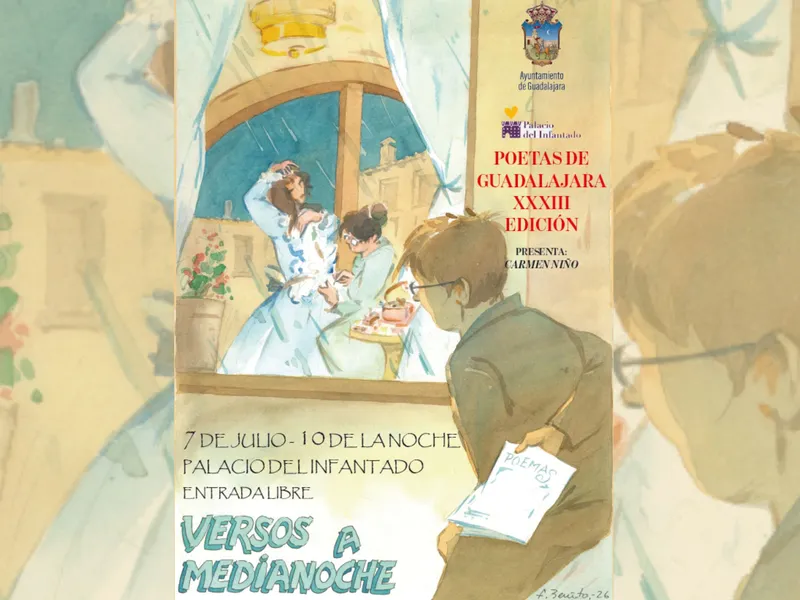 Guadalajara celebra la XXXIII edición de 'Versos a Medianoche' en el Palacio del Infantado