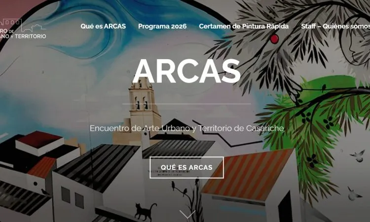 Casariche lanza la web de 'Arcas', su I Encuentro de Arte Urbano y Territorio