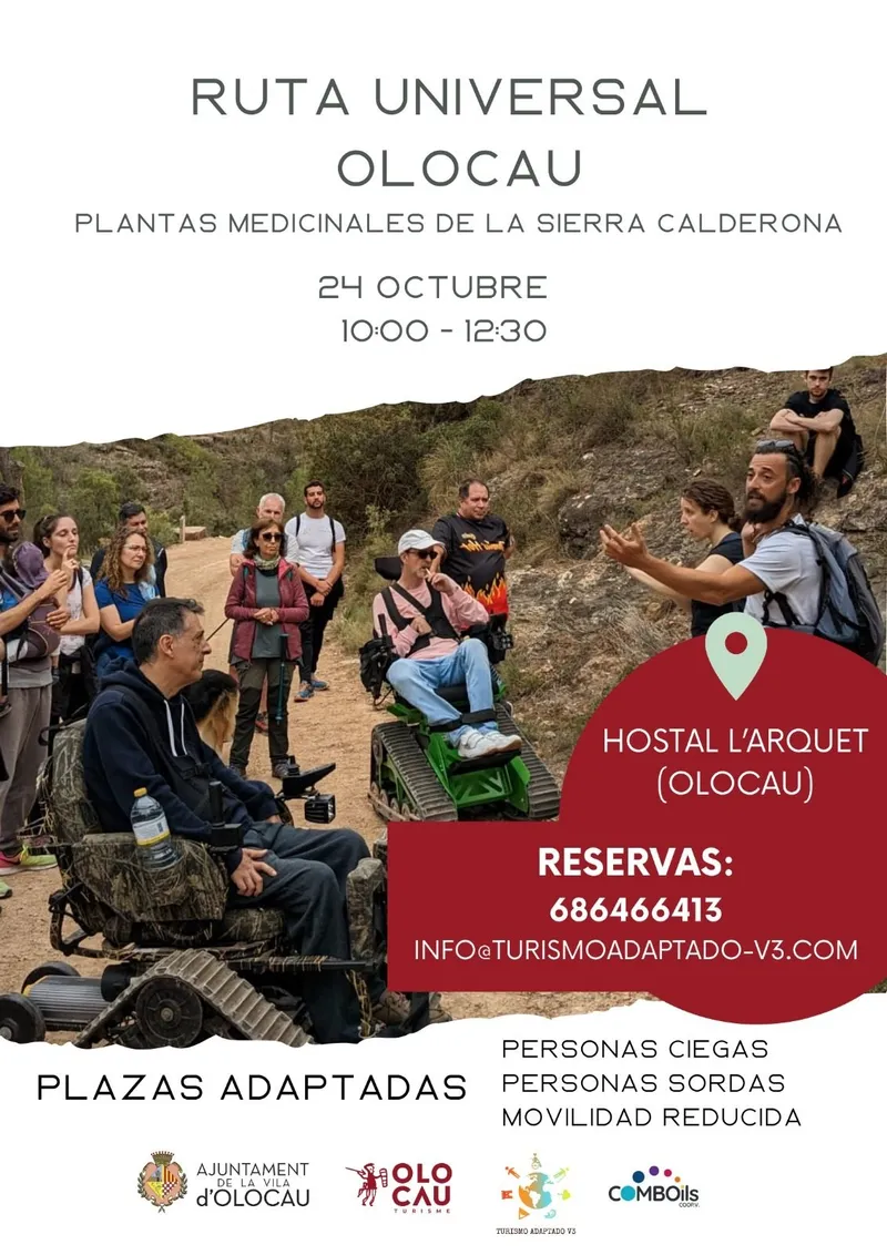 Olocau celebra la Ruta Universal de Muntanya y una obra de teatro inclusiva