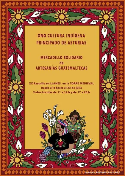 Llanes acoge un mercadillo solidario de artesanía guatemalteca en la Torre Medieval